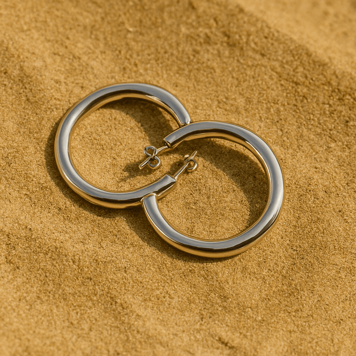Claudia Earrings – 18k Gold Plated