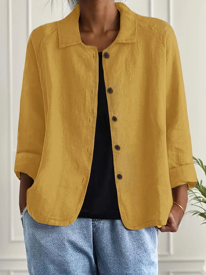 CHARLIE – RELAXED BUTTON-UP JACKET