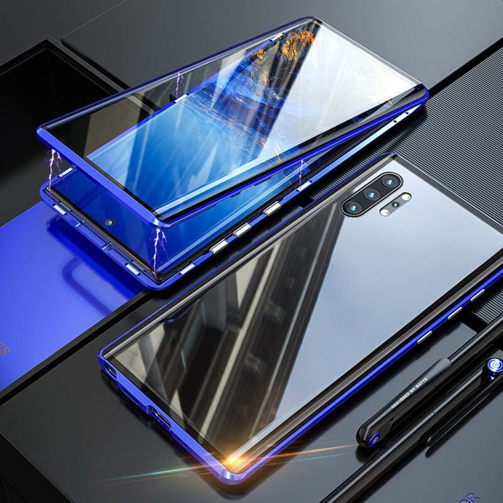 Azura | Samsung magnetic tempered glass double-sided phone case