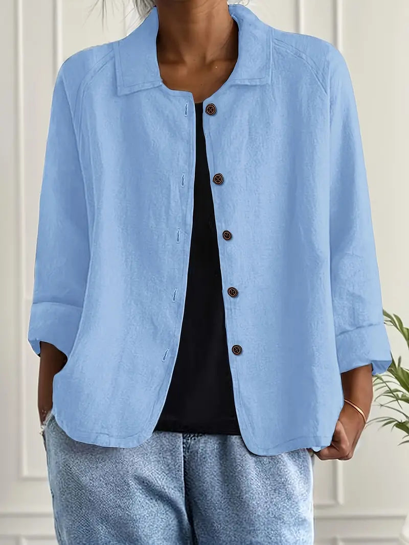 CHARLIE – RELAXED BUTTON-UP JACKET