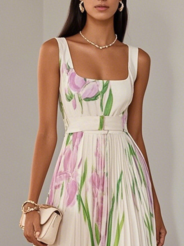 LILA – ELEGANT BLOOM MAXI DRESS