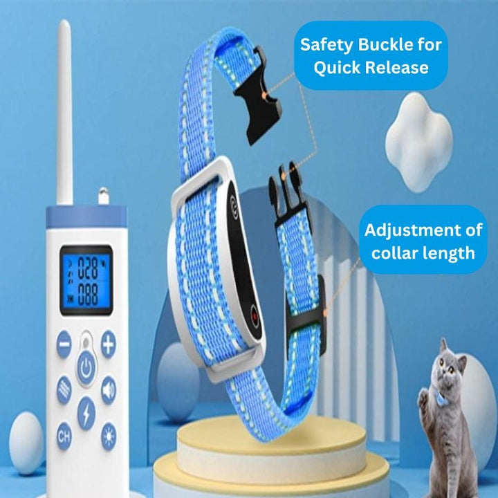 Azura | Cat Shock Collar with Remote for Effective Meowing Control