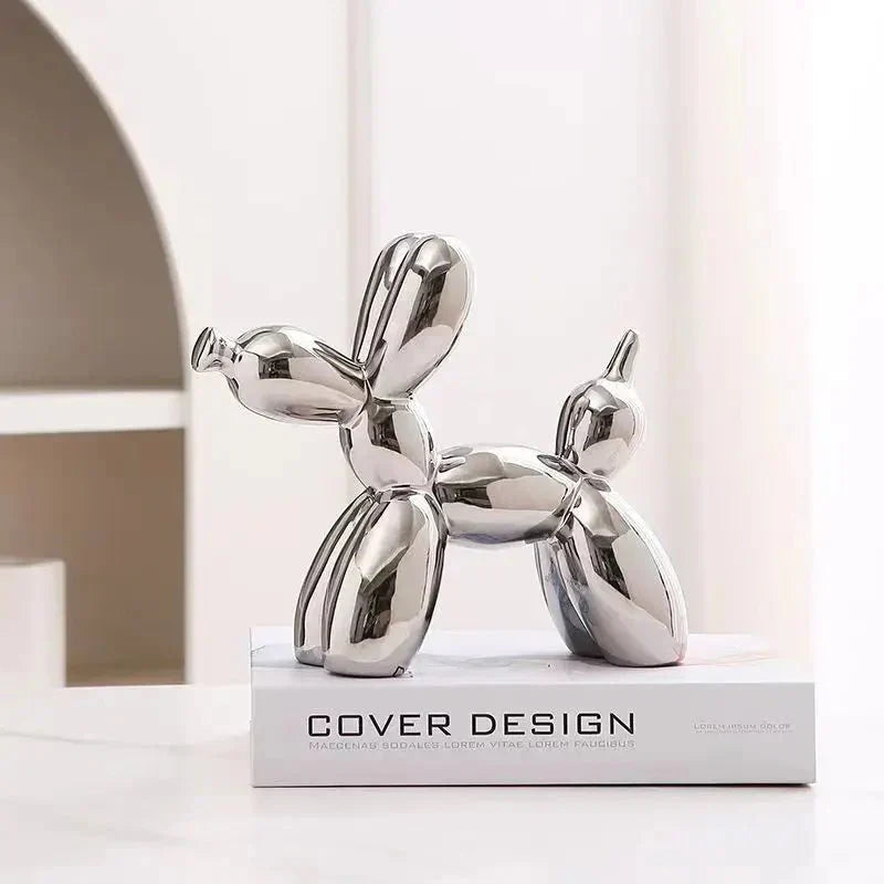 BowLift | Ceramic Glossy Balloon Dog Ornament