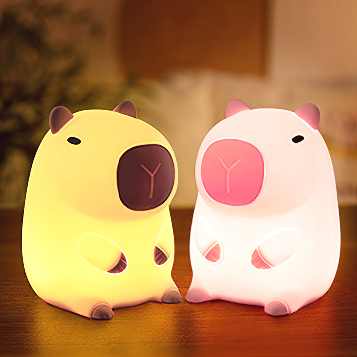 BowLift | Capybara Night Light Adjustable Brightness Silicone