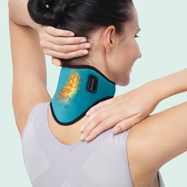 Azura | Heated Cervical Collar – Neck Heating Band against Muscle Tension and Headaches
