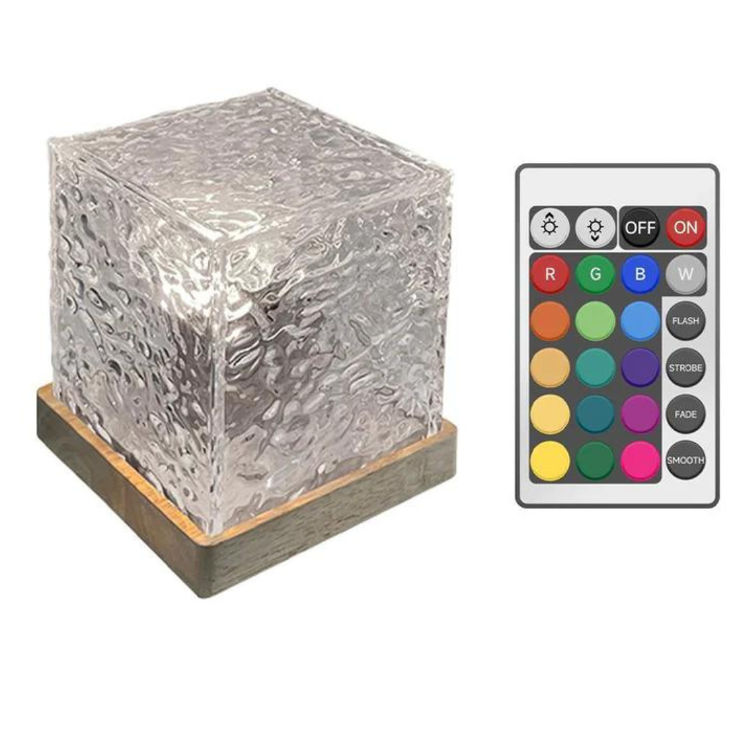 BowLift | Table Lamp with Colour Changing Crystal Base
