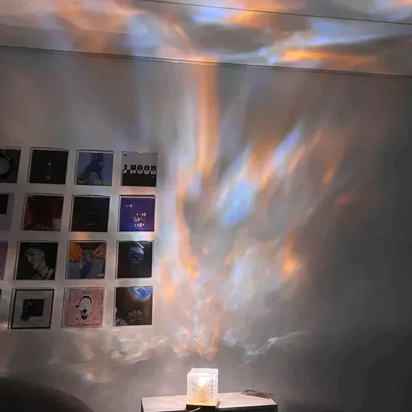 BowLift | Table Lamp with Colour Changing Crystal Base