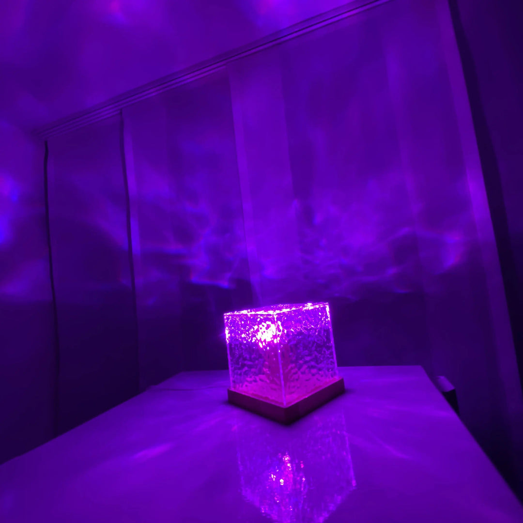 BowLift | Table Lamp with Colour Changing Crystal Base