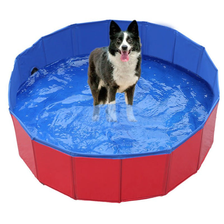Azura | QUICKDIP Summer – 80 cm Portable Dog Bath and Cooling Mat