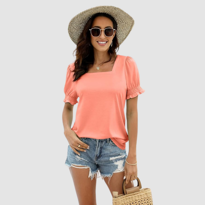 Célina™ Square Neck Top