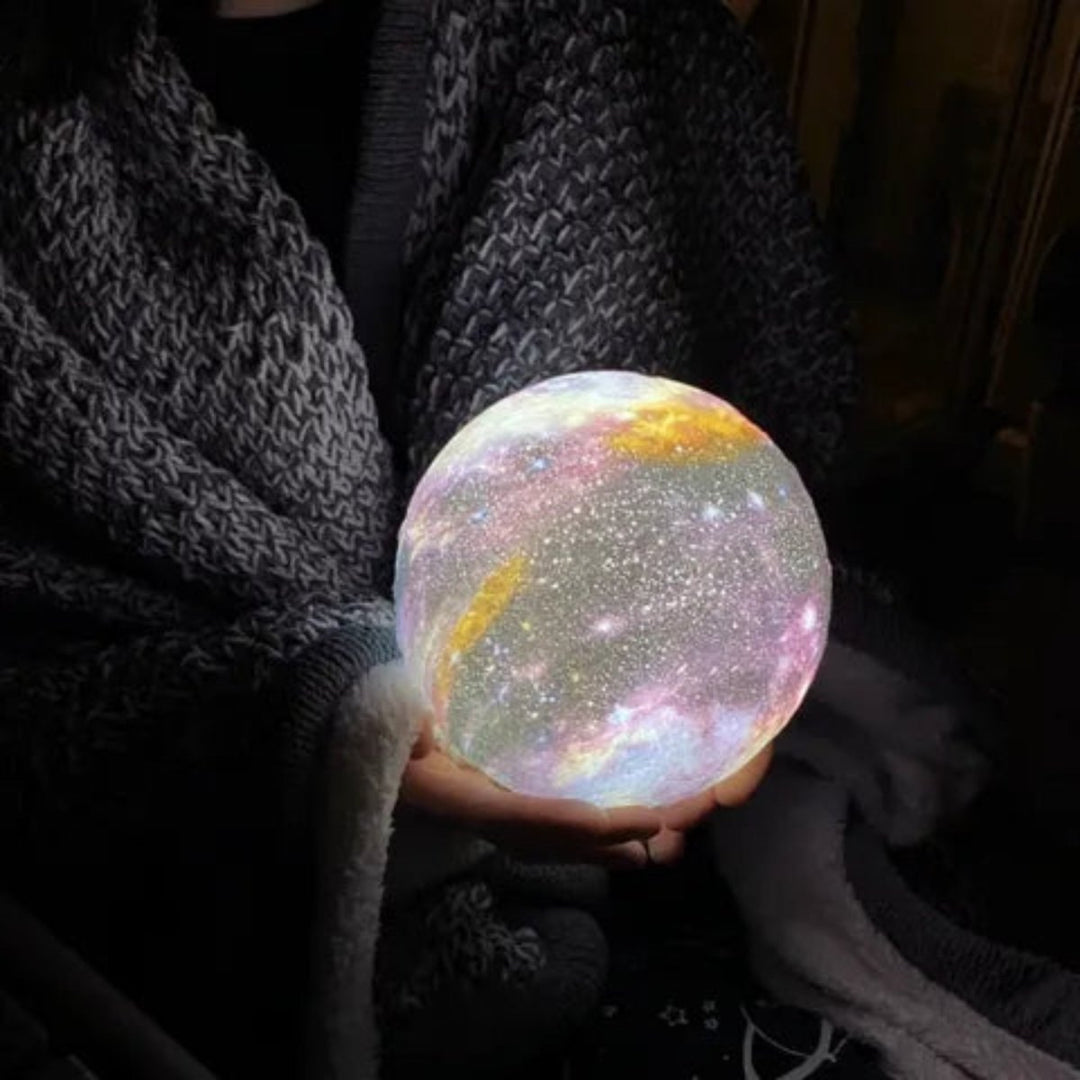BowLift | CosmoShine – Multicolor Moon Night Light with Remote Control
