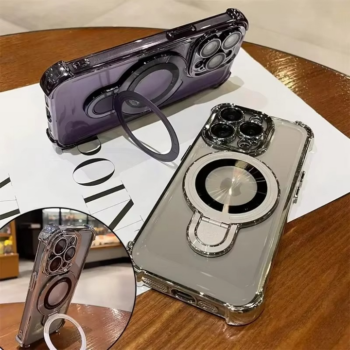 Azura | Premium Magnetic iPhone Case with MagSafe Stand & Shockproof Protection
