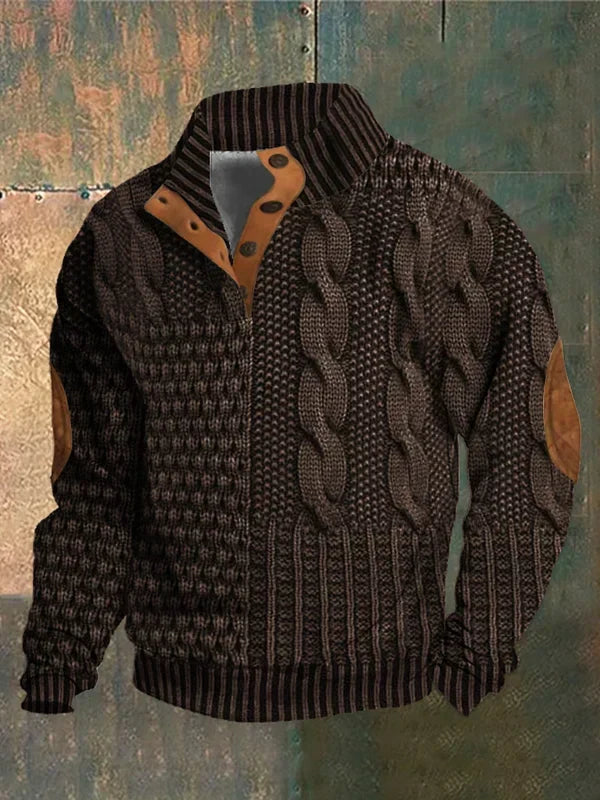 MARCUS – HERITAGE KNIT-STYLE PULLOVER
