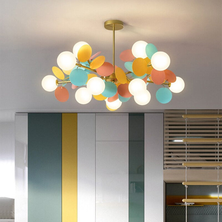 Azura | Flower Branch Chandelier Living Room