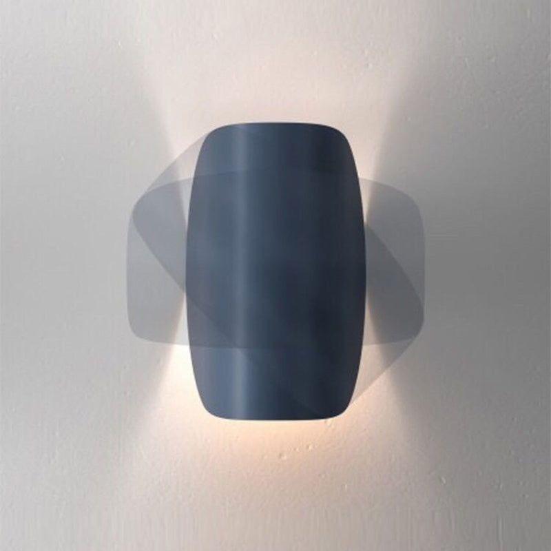 BowLift | Eveline Modern Geometric LED 4 Color Wall Light Indoor/Outdoor Metal