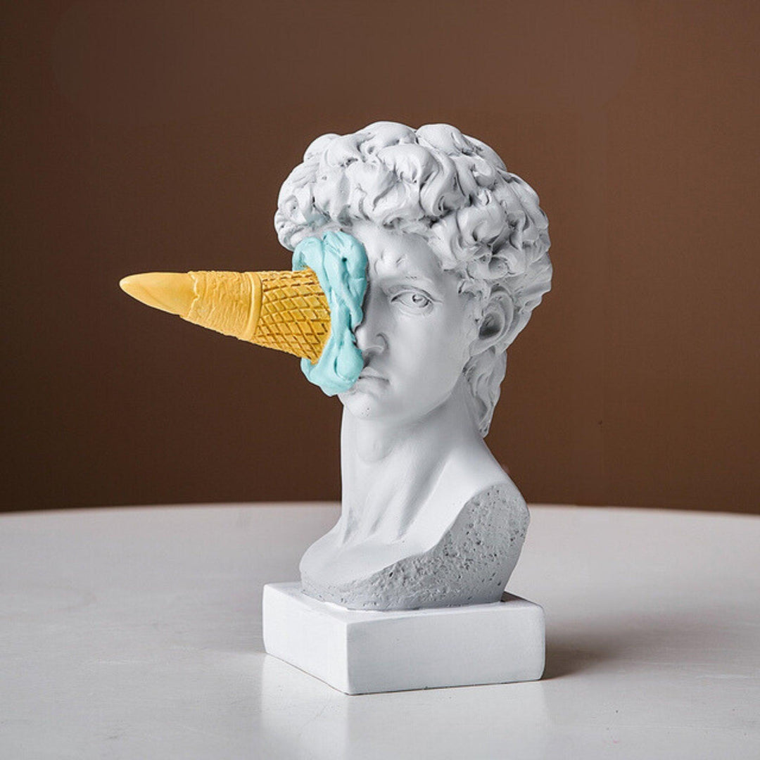 BowLift | Figure Face Ice Cream Art Sculpture