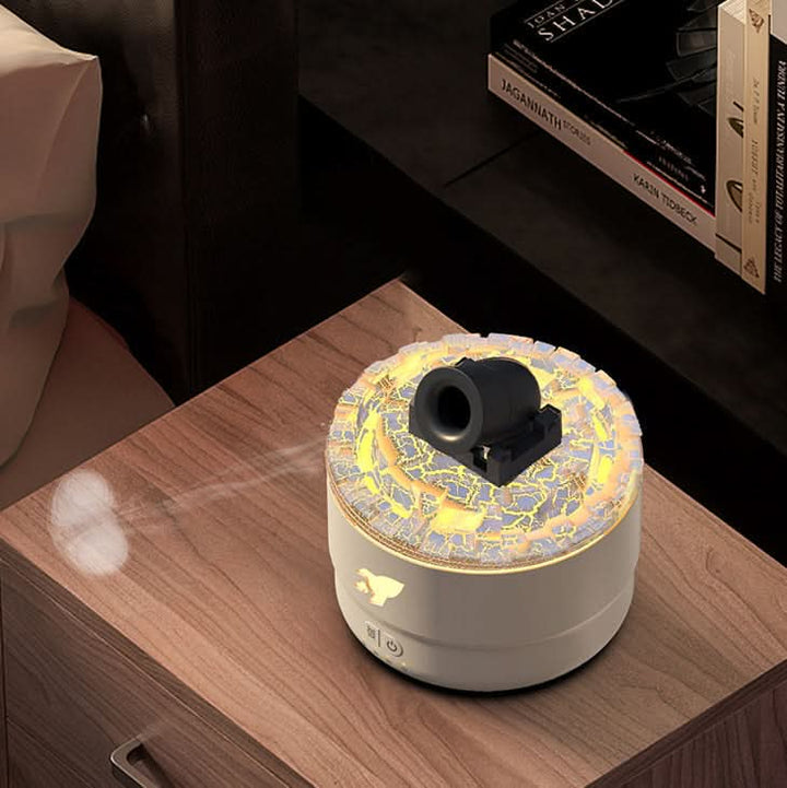 BowLift | Lava Cannon Humidifier Aroma Diffuser with Mist Night Light