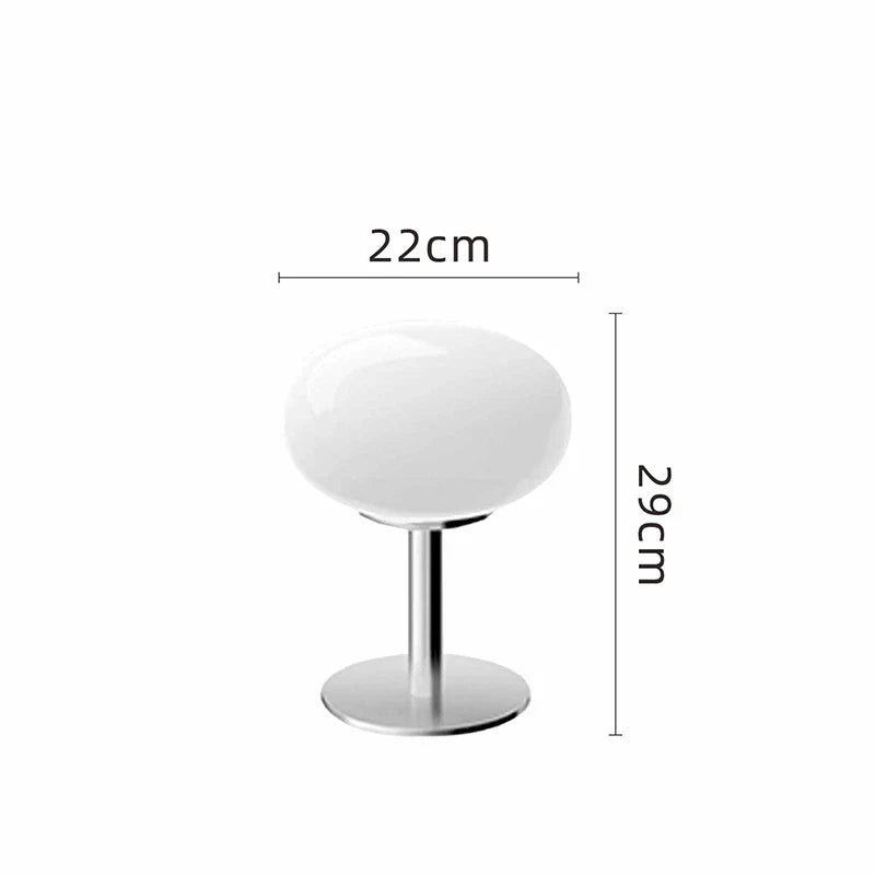 BowLift | DESIGNER GLASS TABLE LAMP - AMBIENT LED LAMP FOR BEDROOM AND STUDY
