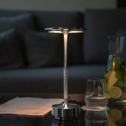 BowLift | Table lamp gold metal wireless LED light