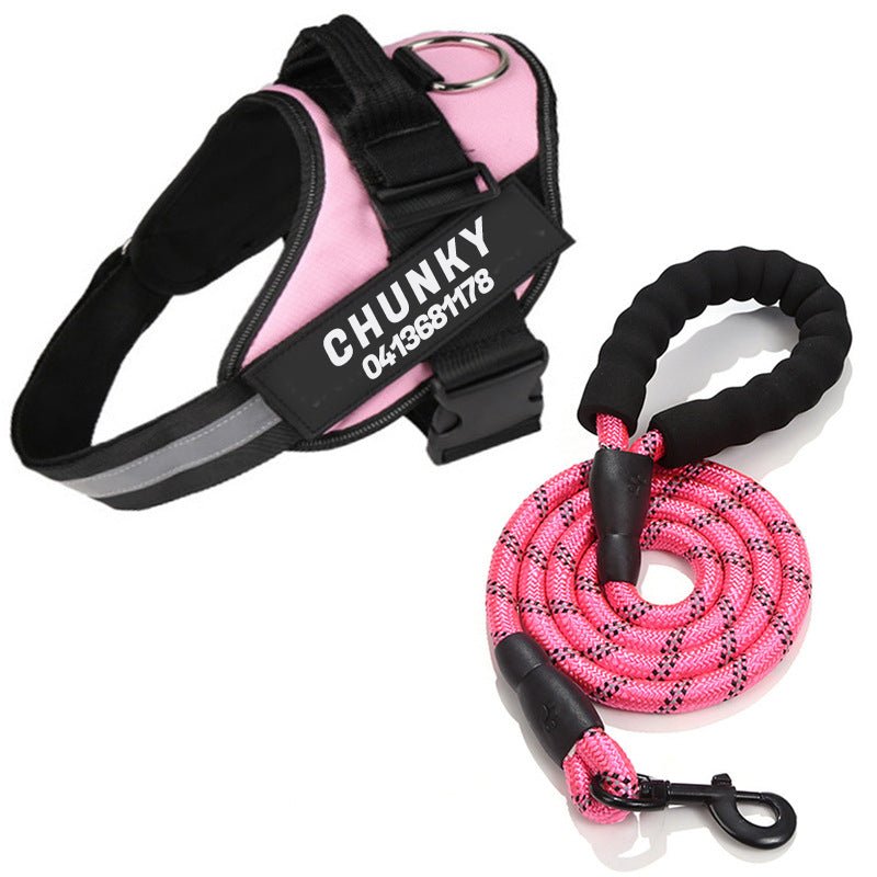 Azura | Dogsafe Harness – Reflective, No-Pull Dog Harness with Personalizable Name Tag