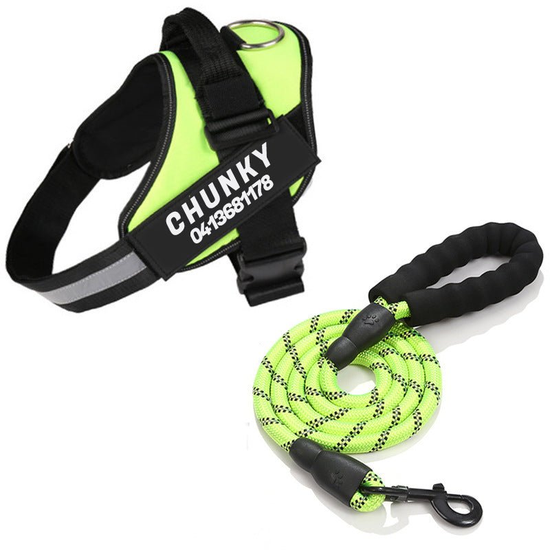 Azura | Dogsafe Harness – Reflective, No-Pull Dog Harness with Personalizable Name Tag