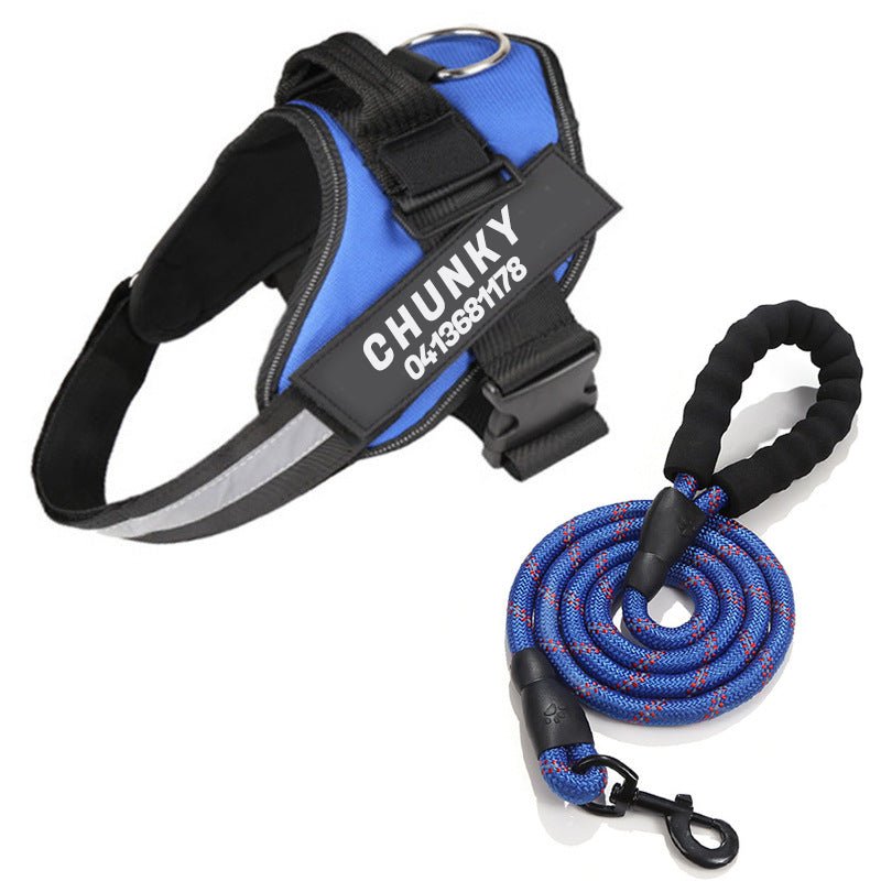 Azura | Dogsafe Harness – Reflective, No-Pull Dog Harness with Personalizable Name Tag