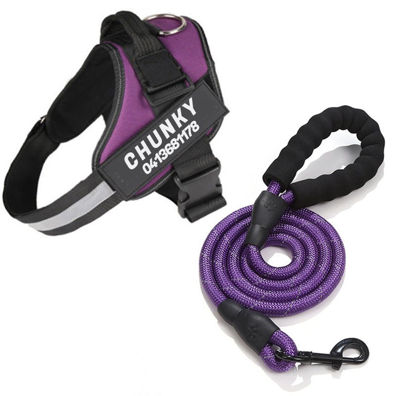 Azura | Dogsafe Harness – Reflective, No-Pull Dog Harness with Personalizable Name Tag
