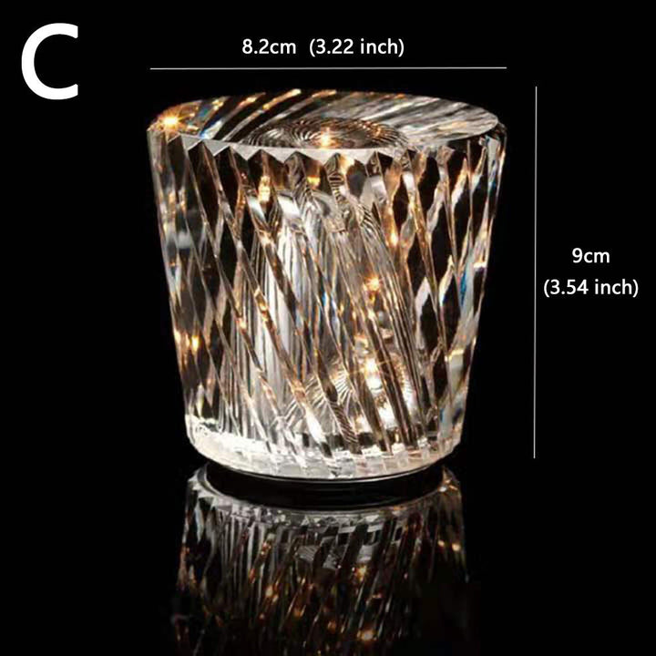 BowLift | Crystal Lamp Wireless Table Lamp