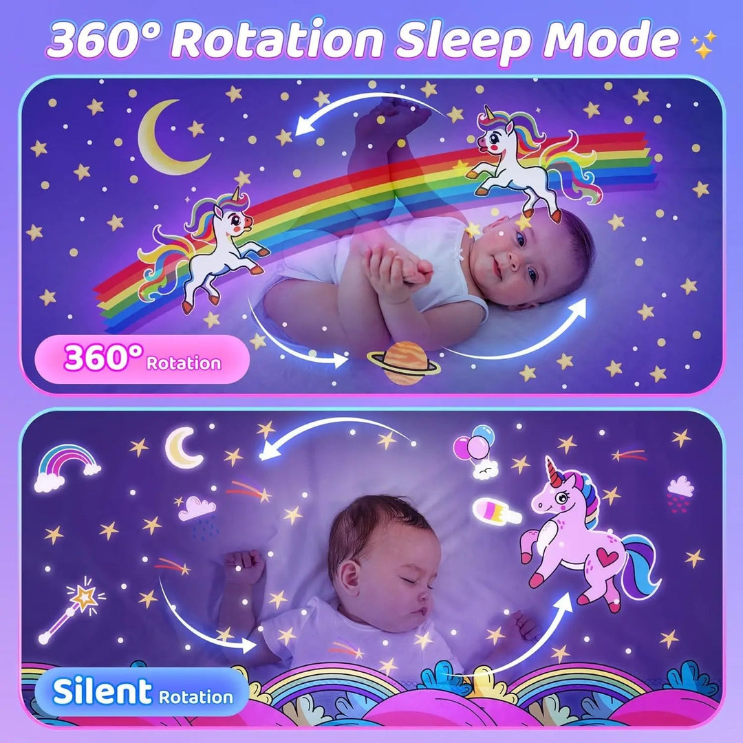 BowLift | Carousel Projector Night Light With Bluetooth Speaker