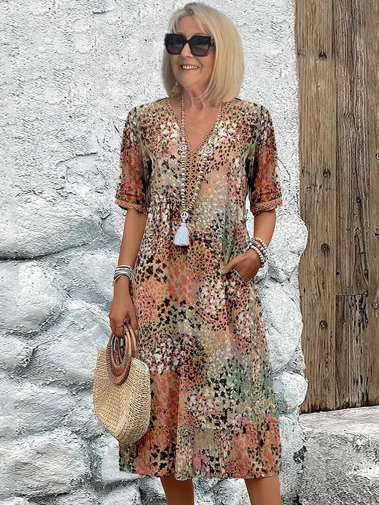 Florencia | Vibrant Midi Dress