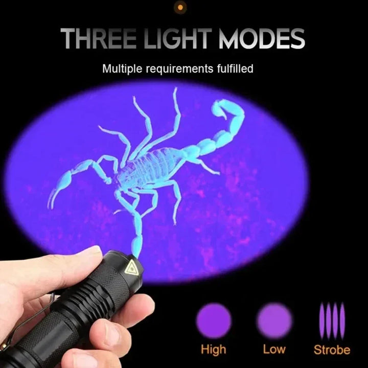 Azura | LED UV Flashlight - Ultraviolet Inspection Lamp for Pet Urine and Stain Detection