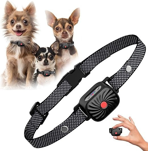 Azura | Adjustable Anti Bark Collar for Dogs | Humane, Comfortable & Effective Bark Control Device for Small to Large Breeds