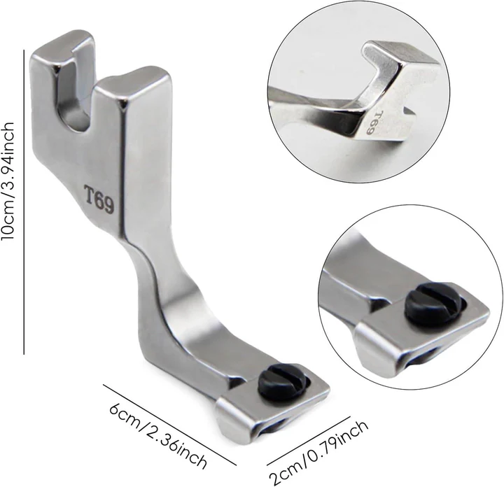 BowLift | T69 Invisible Zipper Presser Foot