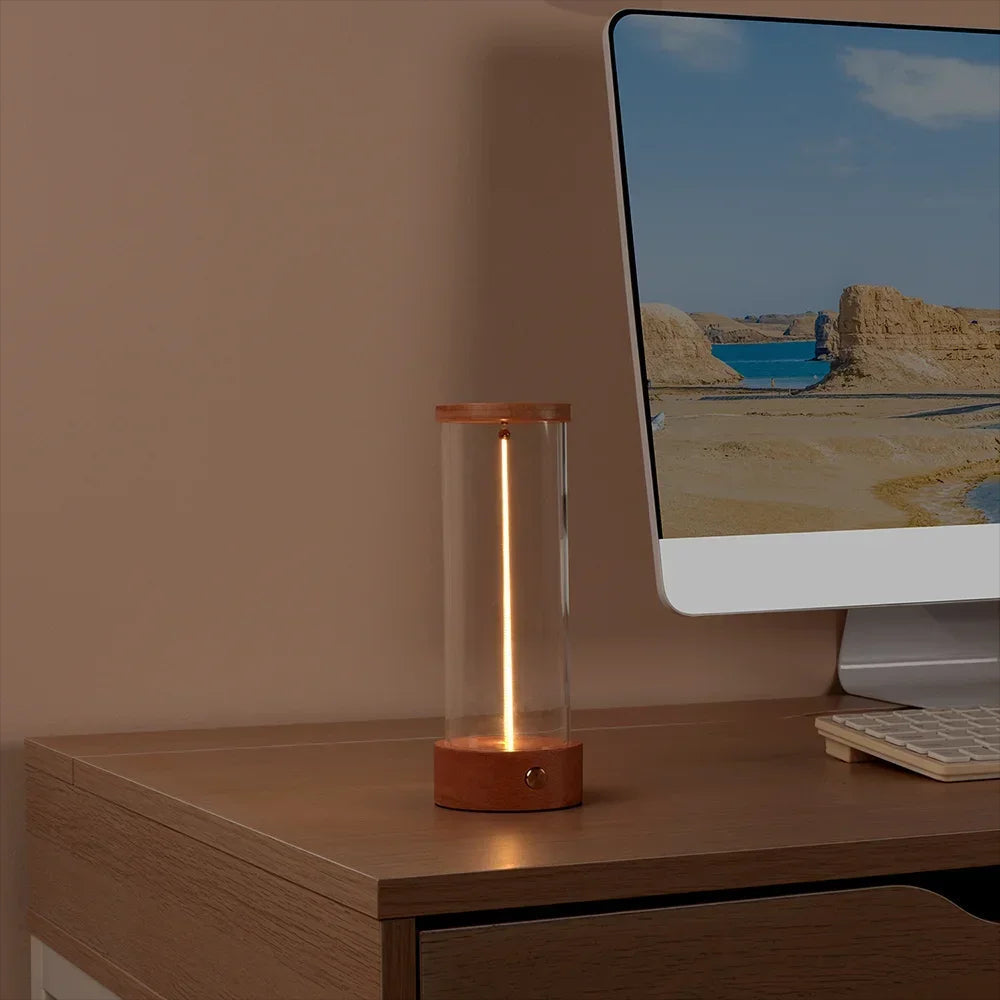 BowLift | Cordless Magnetic Filament Table Lamp