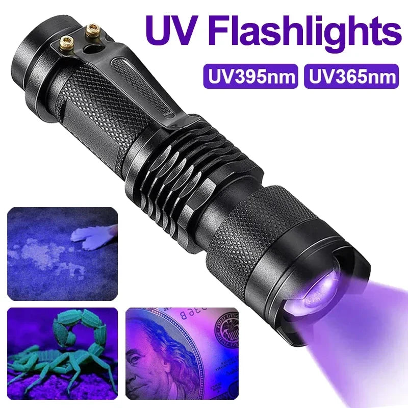 Azura | LED UV Flashlight - Ultraviolet Inspection Lamp for Pet Urine and Stain Detection