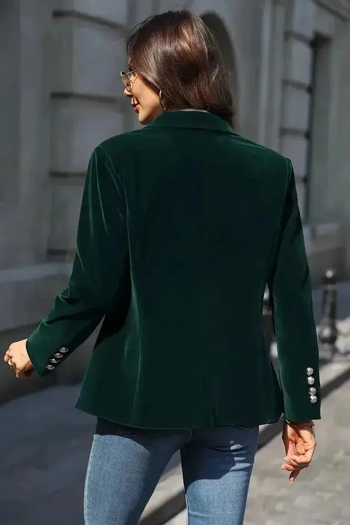 CAMILLE – POLISHED POWER BLAZER