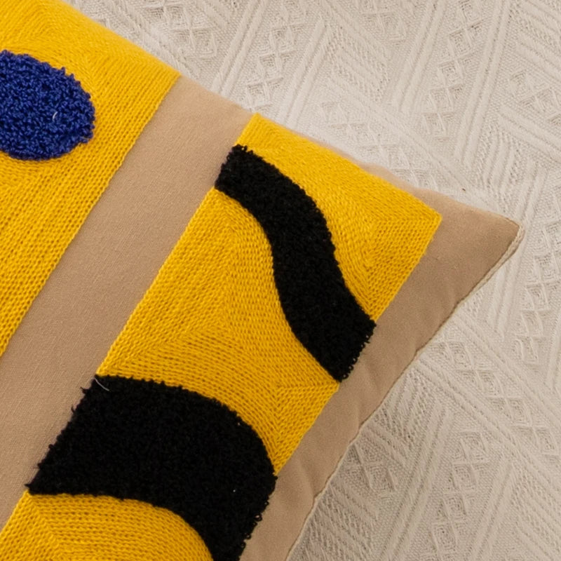 BowLift | Cozy Abstract Embroidery Cushion Covers