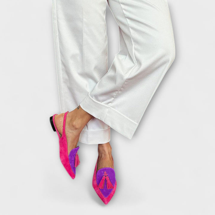 Color Play with Tassel Design