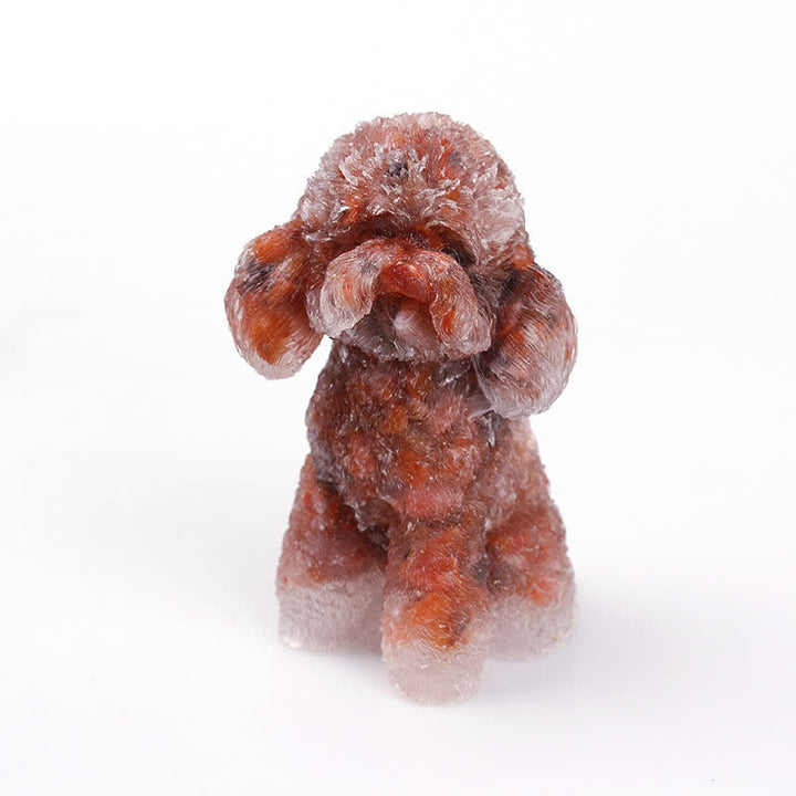 BowLift | Natural Crystal Poodle Gemstone Decoration