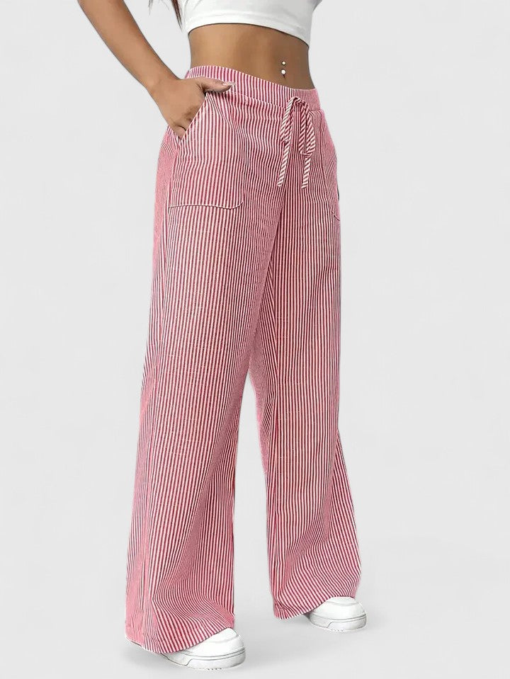 SIERRA – STRIPE FLOW LOUNGE PANTS