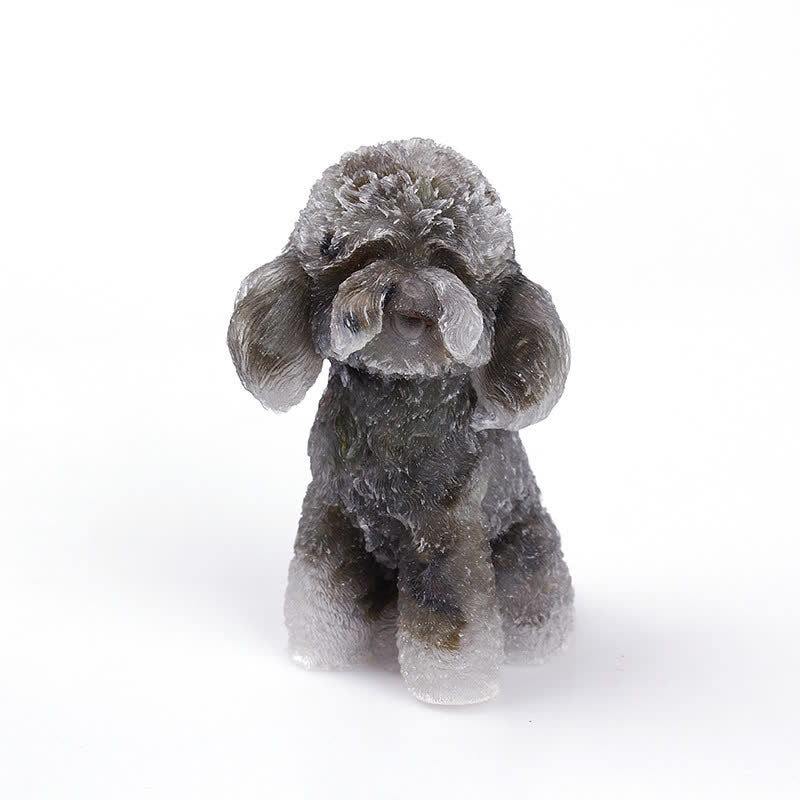 BowLift | Natural Crystal Poodle Gemstone Decoration