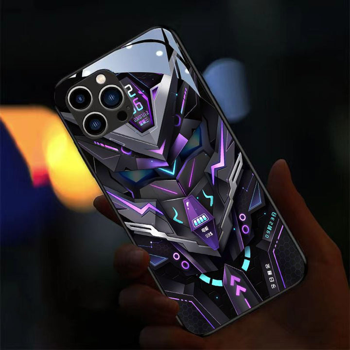 Azura | Cool Mecha Apple Smart Flash Phone Case