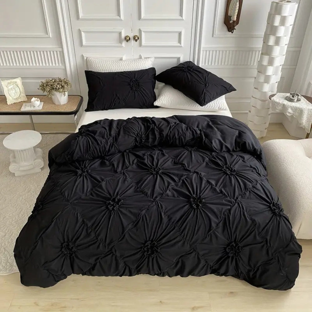BowLift | Blanket Pleated Microfibre Bedding Set