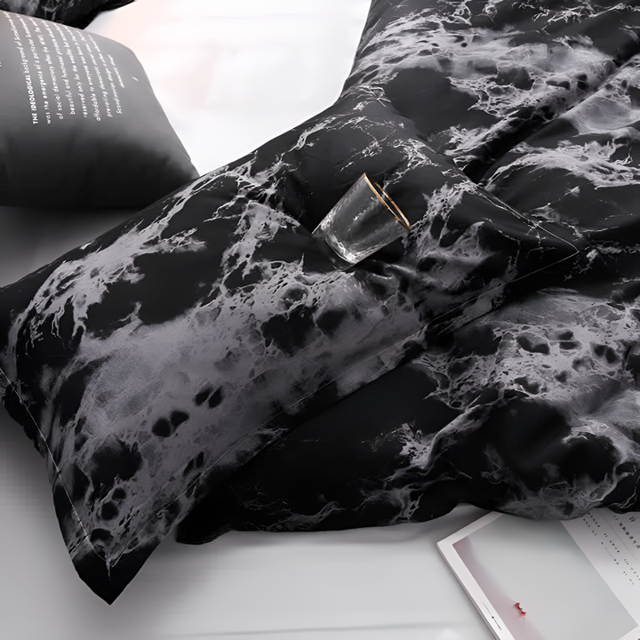 BowLift | Marble Blanket Modern Soft Bedding Set