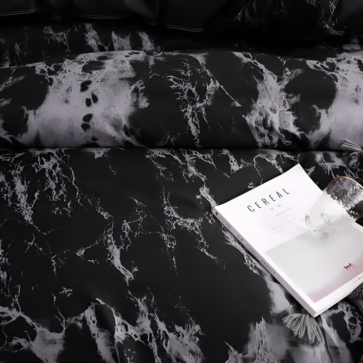 BowLift | Marble Blanket Modern Soft Bedding Set