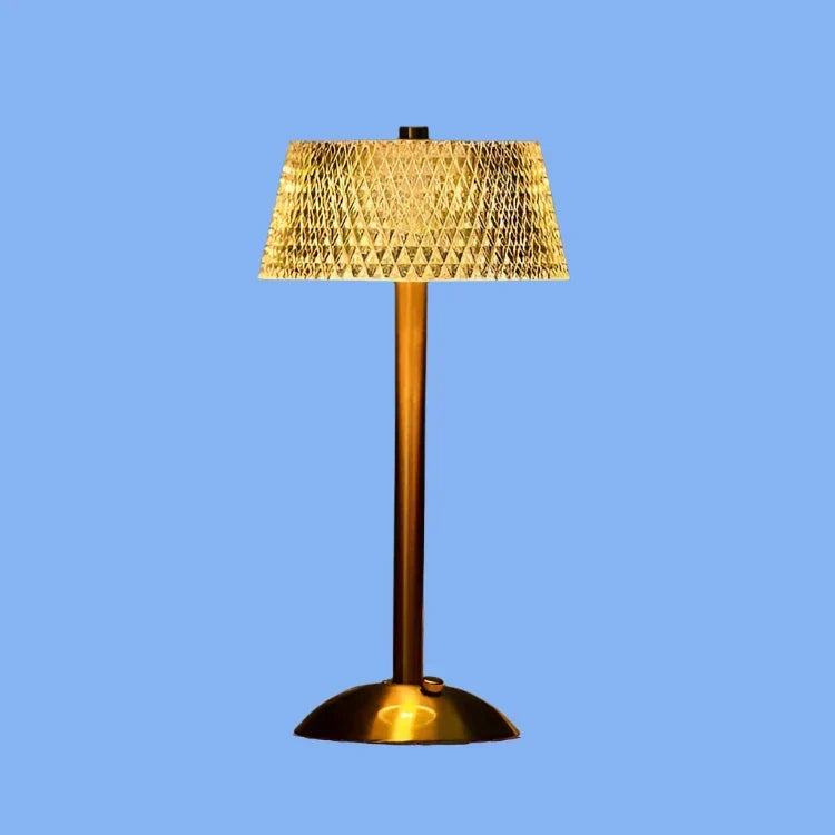 BowLift | Table Lamp with Crystal Shade and USB Charging
