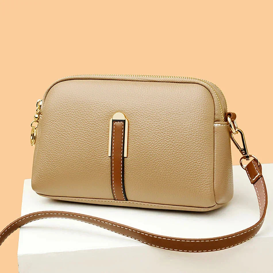 Penelope | Compact Soft Leather Shoulder Bag