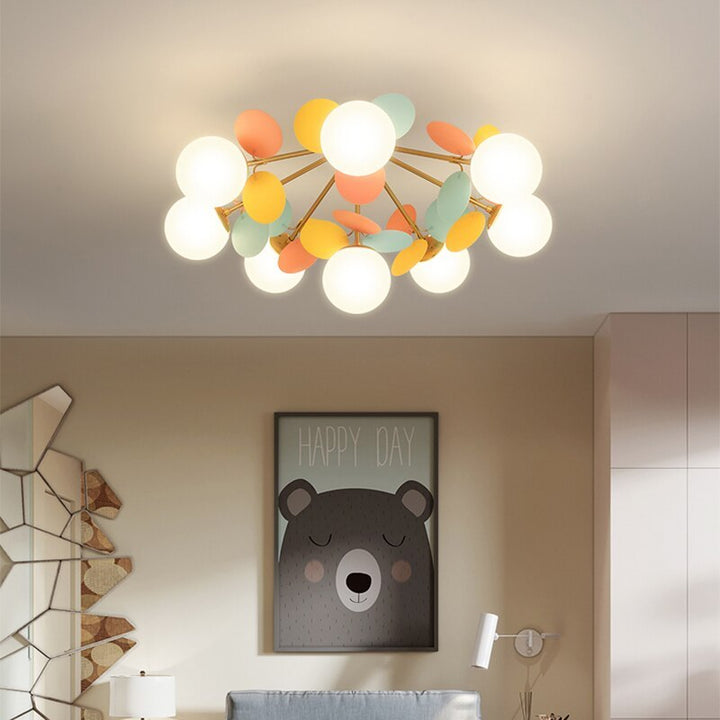 Azura | Flower Branch Chandelier Living Room