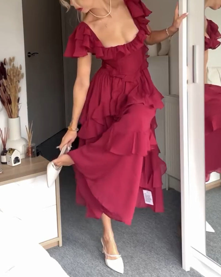 Margarette - Ruffled Dress