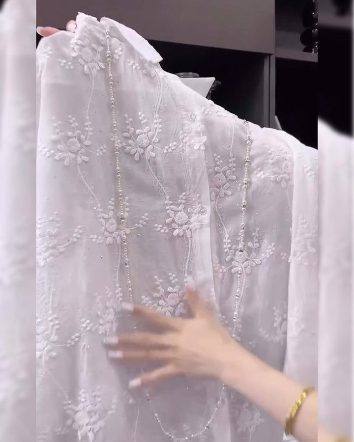 GRETA – EMBROIDERED BUTTON-DOWN SHIRT